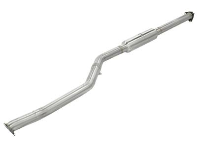 aFe Power - aFe 49-36608 2.5" Mid-Pipe Exhaust System for 13-17 Honda Accord Coupe 3.5L