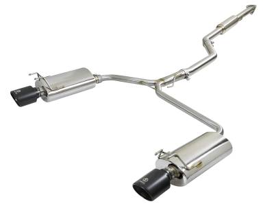 aFe Power - aFe 49-36605-B 2.5-1.75" Cat Back Exhaust System for 13-17 Honda Accord 2.4L