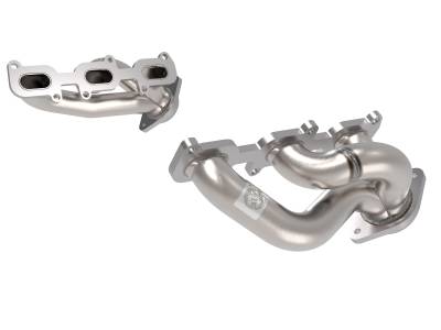aFe Power - aFe 48-43031 Twisted Stainless Steel Short Tube Header for 11-17 Mustang 3.7L