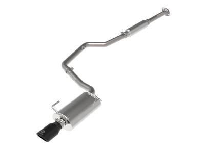 aFe Power - aFe 49-36052-B 2.25" Exhaust System w/Black Tip for 12-16 Subaru Impreza 2.0L