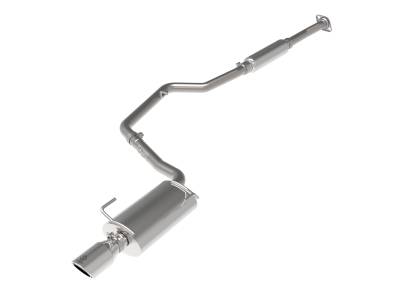 aFe Power - aFe 49-36052-P 2.25" Exhaust System w/Polished Tip for 12-16 Subaru Impreza 2.0L