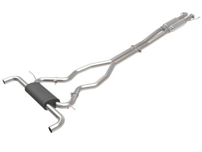 aFe Power - aFe 49-33133 2.5" SS Cat Back Exhaust System for 15-23 Ford Edge Sport 2.7L