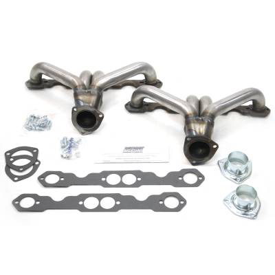 Patriot Exhaust - Patriot Exhaust H8037 Raw Steel Tight Tuck Exhaust Header for SBC
