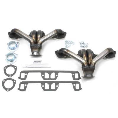 Patriot Exhaust - Patriot Exhaust H8205 Raw Steel Tight Tuck Exhaust Header for Small Block Mopar
