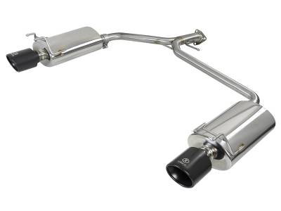 aFe Power - aFe 49-36604-B 2.25-1.75" Axle-Back Exhaust System for 13-17 Accord 2.4/3.5L
