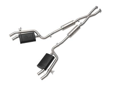 aFe Power - aFe 49-37025 2.5" Cat-Back Exhaust System w/Cut Out for 18-21 Kia Stinger 3.3L