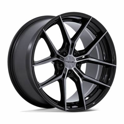 Niche 1PC - Niche Wheels NC279 PRODIGY 5 18x9.5 5x112 22mm Black/Dark Tint NC279BT18955722