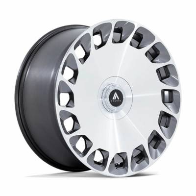 Asanti - Asanti Wheels AB040 TIARA 20x9 5x112/4.5 35mm Silver/Machined AB040SD20904635
