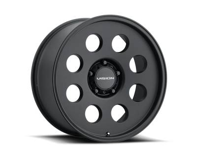 Vision Wheel - Vision Wheel 56 Midway 17x9 6x135 -12mm Satin Black 56-7936SB-12