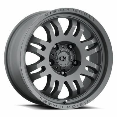 Vision Wheel - Vision Wheel 409 Inferno 17x8.5 6x5.5 0mm Satin Black 409-7883SB0