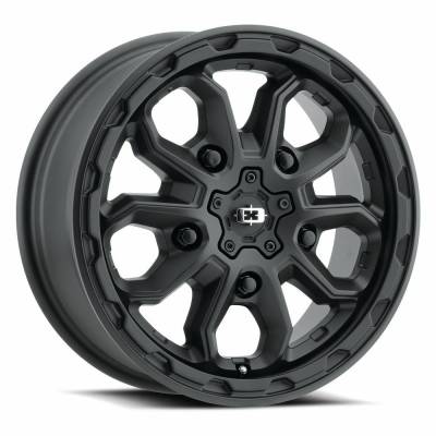 Vision Wheel - Vision Wheel 410 Korupt 16x6.5 5x160 45mm Satin Black 410-6675SB45