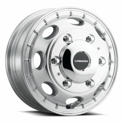 Vision Wheel - Vision Wheel 181Z Hauler 16x5.5 6x205 120.05mm Polished 181Z6526PCCF161
