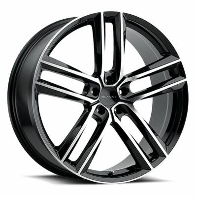 Vision Wheel - Vision Wheel 475V Clutch 22x9 5x120 35mm Gloss Black/Machined 475V22912GBMF35