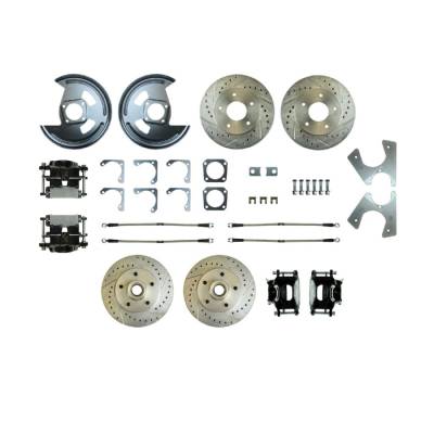 The Right Stuff Detailing - The Right Stuff Detailing A73RDM1S Front/Rear Brake Conversion Kit GM