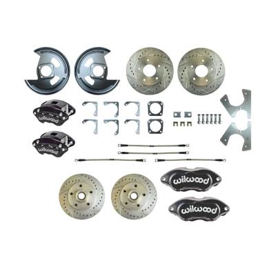 The Right Stuff Detailing - The Right Stuff Detailing A73RDM21S Front/Rear Brake Conversion Kit for GM