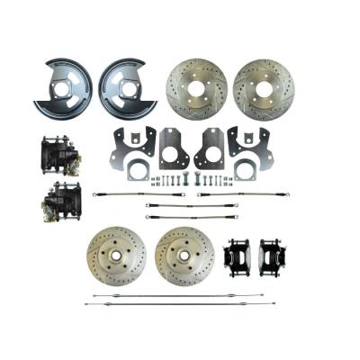 The Right Stuff Detailing - The Right Stuff Detailing A78RD78S Front/Rear Brake Conversion Kit for GM