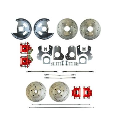 The Right Stuff Detailing - The Right Stuff Detailing A78RD78Z Front/Rear Brake Conversion Kit for GM