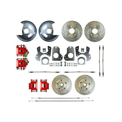 The Right Stuff Detailing - The Right Stuff Detailing A79RD78Z Front/Rear Brake Conversion Kit for GM