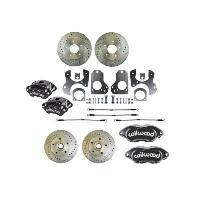 The Right Stuff Detailing - The Right Stuff Detailing A79RDM278S Front/Rear Brake Conversion Kit for GM