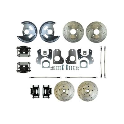 The Right Stuff Detailing - The Right Stuff Detailing A79RDM78S Front/Rear Brake Conversion Kit for GM
