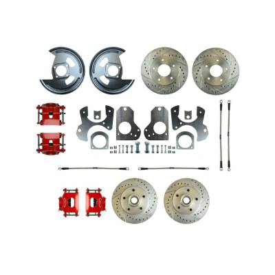 The Right Stuff Detailing - The Right Stuff Detailing A79RDM78Z Front/Rear Brake Conversion Kit for GM