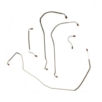The Right Stuff Detailing - The Right Stuff Detailing CKT6803 Chevy Brake Hydraulic Line Kit Front