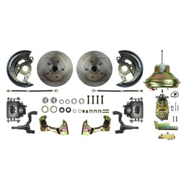 The Right Stuff Detailing - The Right Stuff Detailing AFXDC02C Chevy/Pontiac Brake Conversion Kit Front