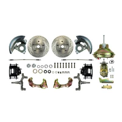 The Right Stuff Detailing - The Right Stuff Detailing AFXDC02DS Front Brake Conversion Kit for Chevy/Pontiac