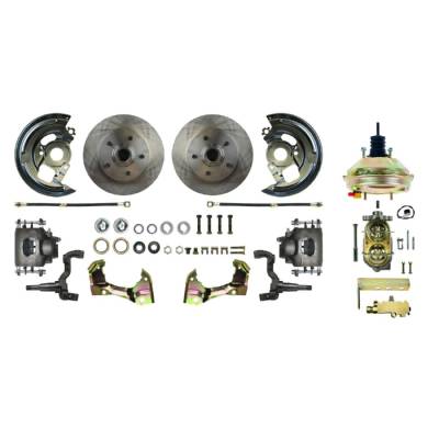 The Right Stuff Detailing - The Right Stuff Detailing AFXDC03C Front Brake Conversion Kit for 62-67 Chevy II