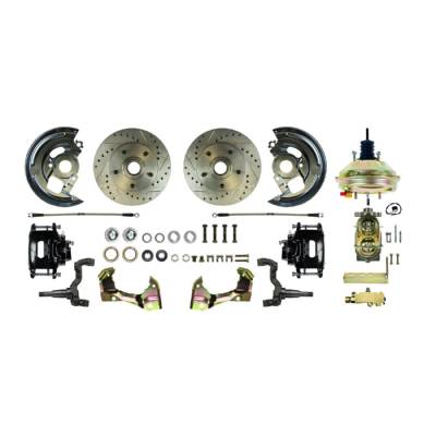 The Right Stuff Detailing - The Right Stuff Detailing AFXDC03CS Front Brake Conversion Kit 62-67 Chevy II