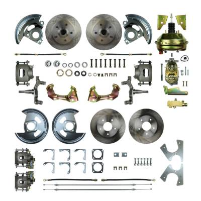 The Right Stuff Detailing - The Right Stuff Detailing AFXDC41D Front & Rear Brake Conversion Kit for GM