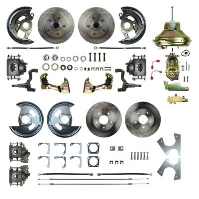 The Right Stuff Detailing - The Right Stuff Detailing AFXDC42C Chevy/Pontiac Brake Conversion Kit FR & RR