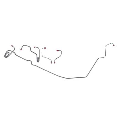 The Right Stuff Detailing - The Right Stuff FKT7901 79 Firebird Power Disc Brake Hydraulic Line Kit Front