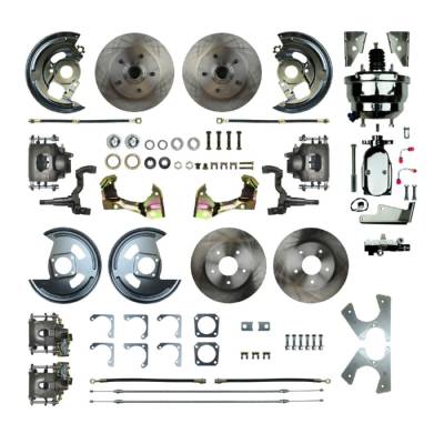 The Right Stuff Detailing - The Right Stuff Detailing AFXDC42CX FR/RR Brake Conversion Kit for Chevy/Pontiac