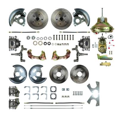 The Right Stuff Detailing - The Right Stuff Detailing AFXDC42D FR/RR Brake Conversion Kit for Chevy/Pontiac