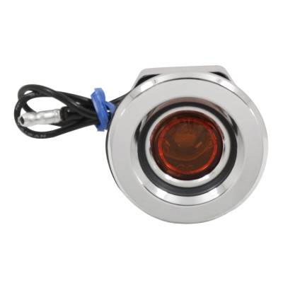 Trim Parts - Trim Parts MP4150 1968 Mopar Front Flat Amber Side Marker Light Assembly EACH