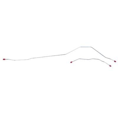 The Right Stuff Detailing - The Right Stuff LRA6302 63-65 Ford Falcon Brake Hydraulic Line Kit Rear