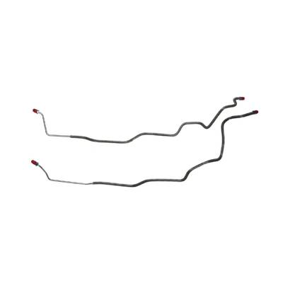 The Right Stuff Detailing - The Right Stuff Detailing BRA7101 Chevy Drum Brake Hydraulic Line Kit Rear
