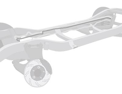 The Right Stuff Detailing - The Right Stuff Detailing CVG7507 75 Chevy Vega Cosworth Fuel Return Line
