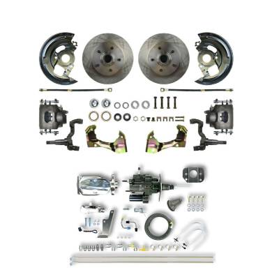 The Right Stuff Detailing - The Right Stuff Detailing AFXHB02CX Chevy/Pontiac Brake Conversion Kit Front