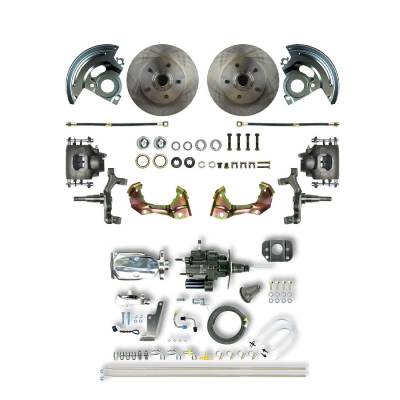 The Right Stuff Detailing - The Right Stuff Detailing AFXHB02DX Chevy/Pontiac Brake Conversion Kit Front