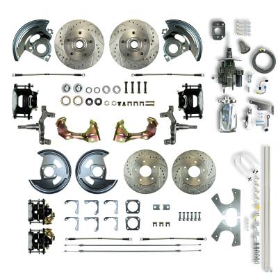 The Right Stuff Detailing - The Right Stuff AFXHB41DSX Select GM Cars Brake Conversion Kit Front/Rear