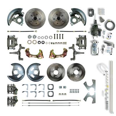The Right Stuff Detailing - The Right Stuff AFXHB41DX Select GM Cars Brake Conversion Kit Front/Rear