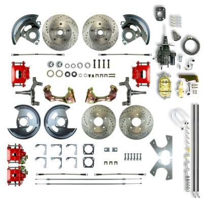 The Right Stuff Detailing - The Right Stuff AFXHB41DZ Select GM Cars Brake Conversion Kit Front/Rear