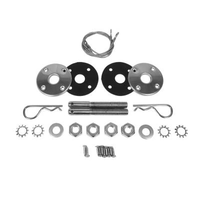 Trim Parts - Trim Parts MPHP118KSZ 18" Stainless Steel Hood Pin Kit 1969-74