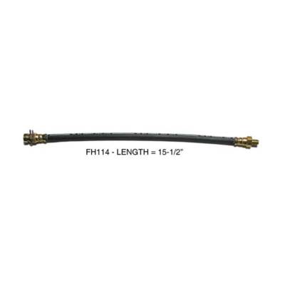 The Right Stuff Detailing - The Right Stuff Detailing FH114 55-57 Ford Thunderbird Brake Hydraulic Hose Rear