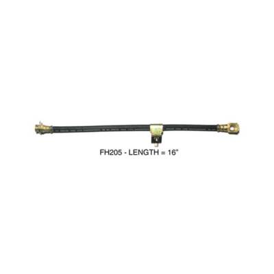 The Right Stuff Detailing - The Right Stuff FH205 80-83 Buick Skylark Disc Brake Hydraulic Hose Front Left
