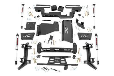 Rough Country Suspension Systems - Rough Country 16170 6" Suspension Lift Kit for 88-00 GM K2500/K3500