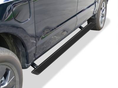 APS - APS W-Series Power Running Boards Black F150/Super Duty Crew PB06WAF4B
