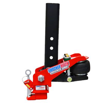 Shocker Hitch - Shocker Hitch 45SQ-STR-SL Shocker 30K Gooseneck Air Hitch-2-5/16" Ball